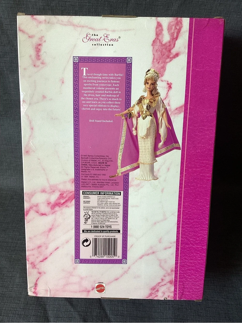 Grecian Goddess Barbie The Great Eras CollectionCollector Edition